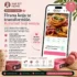 Nivo 3 Elite naučno zasnovan plan ishrane za žene, carb cycling i AI Nutri Asistent PRO na telefonu platforme She Fit Home.